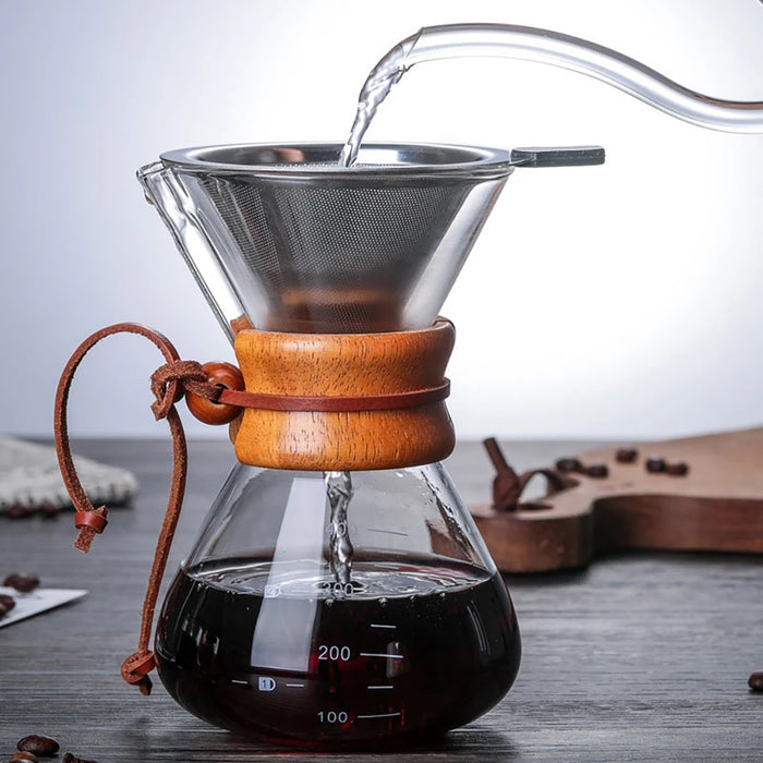 Glass Pour Over Brewer (400mL)